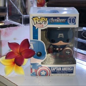 RARE Funko Pop Captain America 10